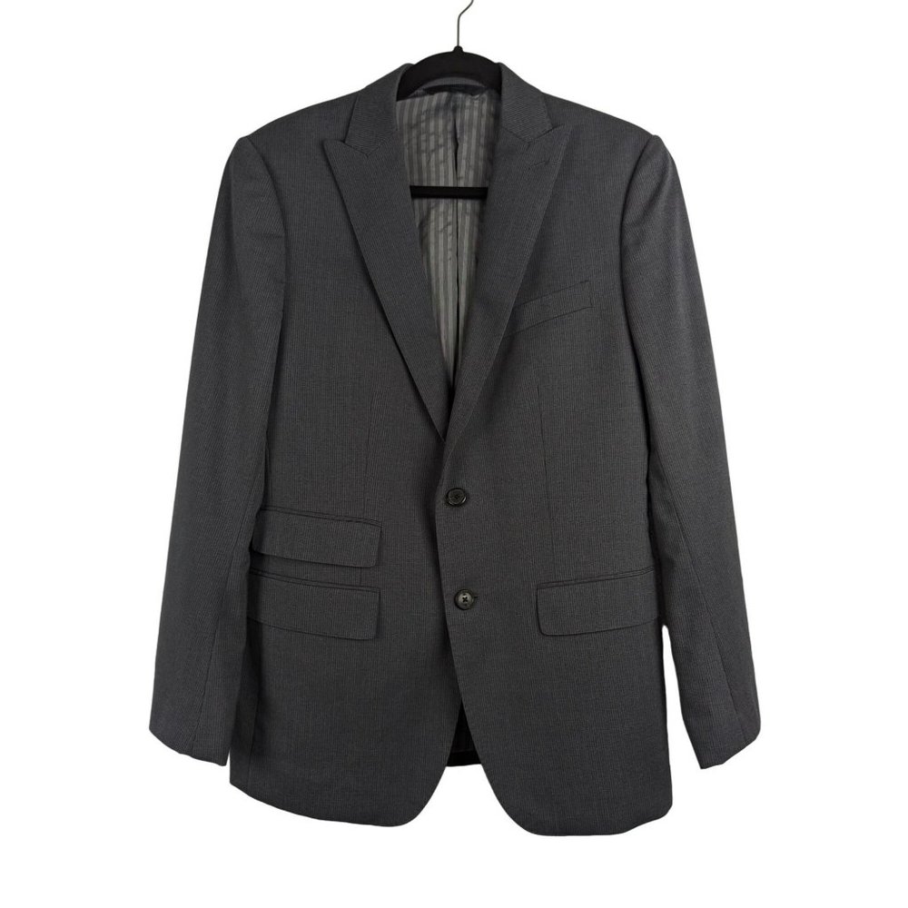 Banana Republic Marzotto Men's Blazer Size 38 S Wool 2 Button Front Sport Coat